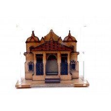 Uttarakhand Box Acrylic Covered 3D Gangotri Temple